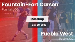 Matchup: Fountain-Fort vs. Pueblo West  2020