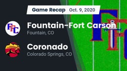 Recap: Fountain-Fort Carson  vs. Coronado  2020