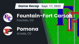 Recap: Fountain-Fort Carson  vs. Pomona  2022