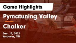 Pymatuning Valley  vs Chalker  Game Highlights - Jan. 13, 2022