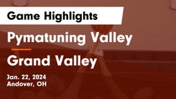 Pymatuning Valley  vs Grand Valley  Game Highlights - Jan. 22, 2024