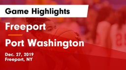 Freeport  vs Port Washington Game Highlights - Dec. 27, 2019