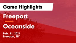 Freeport  vs Oceanside  Game Highlights - Feb. 11, 2021