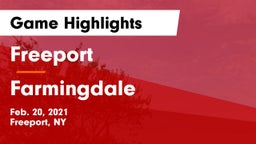 Freeport  vs Farmingdale  Game Highlights - Feb. 20, 2021