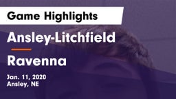 Ansley-Litchfield  vs Ravenna  Game Highlights - Jan. 11, 2020