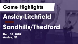 Ansley-Litchfield  vs Sandhills/Thedford Game Highlights - Dec. 18, 2020