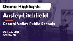 Ansley-Litchfield  vs Central Valley Public Schools Game Highlights - Dec. 30, 2020