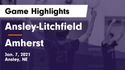 Ansley-Litchfield  vs Amherst  Game Highlights - Jan. 7, 2021