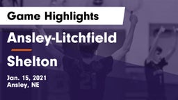 Ansley-Litchfield  vs Shelton  Game Highlights - Jan. 15, 2021