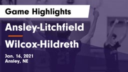 Ansley-Litchfield  vs Wilcox-Hildreth  Game Highlights - Jan. 16, 2021