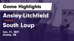 Ansley-Litchfield  vs South Loup  Game Highlights - Jan. 21, 2021