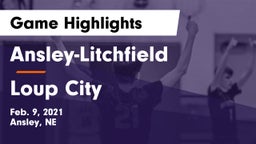 Ansley-Litchfield  vs Loup City  Game Highlights - Feb. 9, 2021