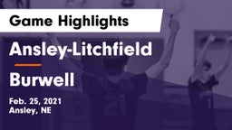 Ansley-Litchfield  vs Burwell  Game Highlights - Feb. 25, 2021