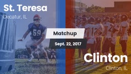 Matchup: St. Teresa High vs. Clinton  2017