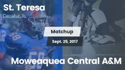 Matchup: St. Teresa High vs. Moweaquea Central A&M 2017