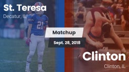 Matchup: St. Teresa High vs. Clinton  2018