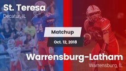 Matchup: St. Teresa High vs. Warrensburg-Latham  2018