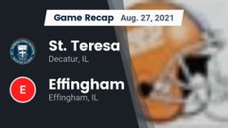 Recap: St. Teresa  vs. Effingham  2021