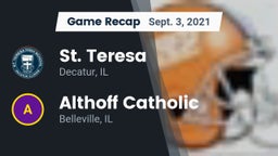 Recap: St. Teresa  vs. Althoff Catholic  2021