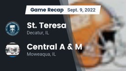 Recap: St. Teresa  vs. Central A & M  2022