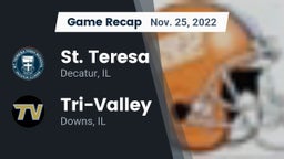 Recap: St. Teresa  vs. Tri-Valley  2022