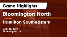 Bloomington North  vs Hamilton Southeastern  Game Highlights - Dec. 28, 2021