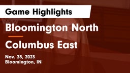 Bloomington North  vs Columbus East  Game Highlights - Nov. 28, 2023
