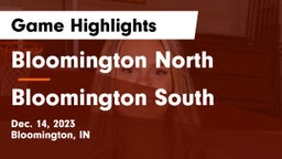Bloomington North  vs Bloomington South  Game Highlights - Dec. 14, 2023