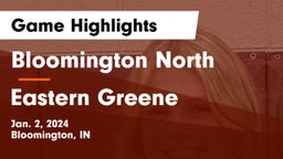 Bloomington North  vs Eastern Greene  Game Highlights - Jan. 2, 2024