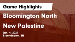 Bloomington North  vs New Palestine  Game Highlights - Jan. 4, 2024