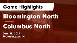 Bloomington North  vs Columbus North  Game Highlights - Jan. 19, 2024