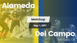 Matchup: Alameda  vs. Del Campo  2017