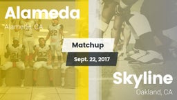 Matchup: Alameda  vs. Skyline  2017