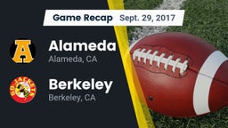 Recap: Alameda  vs. Berkeley  2017