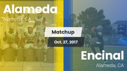Matchup: Alameda  vs. Encinal  2017