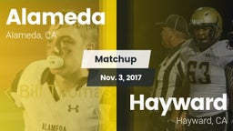 Matchup: Alameda  vs. Hayward  2017