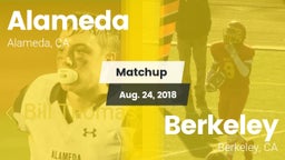 Matchup: Alameda  vs. Berkeley  2018