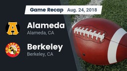 Recap: Alameda  vs. Berkeley  2018