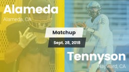Matchup: Alameda  vs. Tennyson  2018