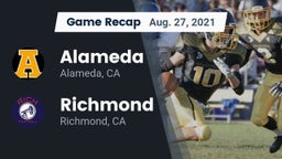 Recap: Alameda  vs. Richmond  2021