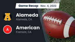Recap: Alameda  vs. American  2022