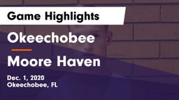 Okeechobee  vs Moore Haven  Game Highlights - Dec. 1, 2020