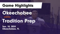 Okeechobee  vs Tradition Prep Game Highlights - Jan. 18, 2024