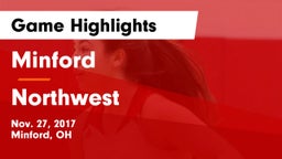 Minford  vs Northwest  Game Highlights - Nov. 27, 2017