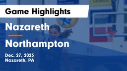 Nazareth  vs Northampton  Game Highlights - Dec. 27, 2023