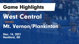West Central  vs Mt. Vernon/Plankinton  Game Highlights - Dec. 14, 2021