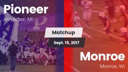 Matchup: Pioneer  vs. Monroe  2017