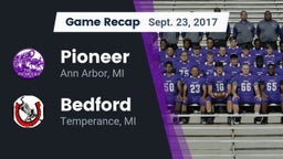 Recap: Pioneer  vs. Bedford  2017