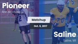 Matchup: Pioneer  vs. Saline  2017