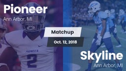 Matchup: Pioneer  vs. Skyline  2018